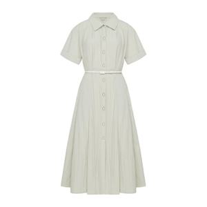 [린(의류)]조니온 셔츠 벨트 원피스LGOPPF9900