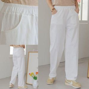 쿨팬츠 아이스바지 냉감 빅사이즈 넉넉한에코 밴딩 504U376S 여