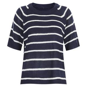 샵앤) 국산 여성 반팔 니트 티셔츠 니트 티셔츠 FRB-WKN-20622 네이비