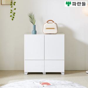 파란들가구 800 서랍 도어수납장 다용도수납장 거실장