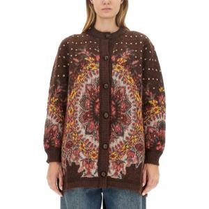 에트로 오버사이즈 핏 로고 가디건 11521 92570100