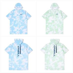 오닐(O-2) MG01 남여공용 물놀이 오버핏 테리소재 클라우디 후디 집업 판초 타올 OUJUO2165