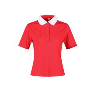 골피아 LB25M618W 여성 리브드 카라 반팔 티셔츠