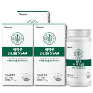 혈당엔 바나바 유산균 30캡슐 3박스 총 3개월분