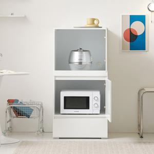 보루네오 마르체 모노 완전수납 광파오븐 렌지대 수납장 1200 BBR014C (착불)