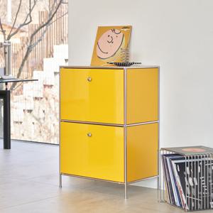 포더홈 무디 미드센츄리 모듈 수납장 2칸 600