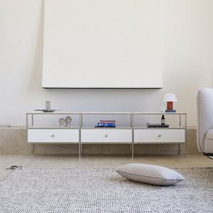 포더홈 무디 미드센츄리 모듈 거실장 티비다이 1800