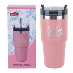 보온병 307197 600ml 핑크 에코