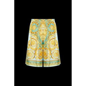 Versace 바로코 프린트 엘라스틱 웨이스트밴드 쇼츠 10024761A13557 5GA10 TP940286104