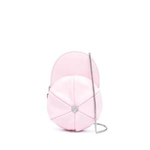 25 FW 모스키노 로고 아플리케 가죽 크로스 백 A31193292 TP432238134