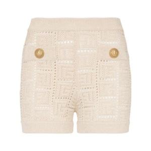 25 FW 발망 모노그램 메시 니트 쇼츠 AF0PA197KE25 TP432227136