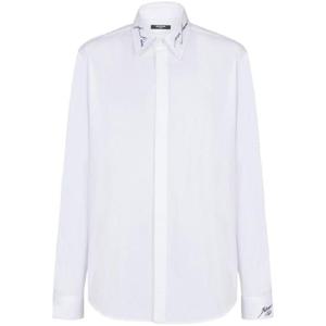 25 FW 발망 자수 칼라 셔츠 EH1HS409CF43 TP432602442