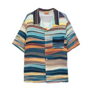 25 FW 미쏘니 지그재그 프린트 셔츠 US25SJ0BBW00W1 TP434306771