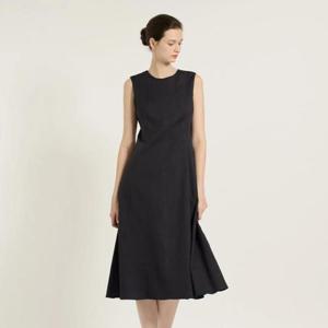 [비씨비지]린넨 슬리브리스 원피스 (B5B4O620)