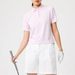 윌슨반팔티 JQS W242002GPS41-LPK 여성 레귤러핏 피케 반팔 폴로 티셔츠