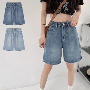 샵앤) 여성 시원한 여름 데일리 데님 반바지 WLD-WPT-SIS918