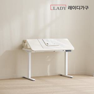 레이디가구 코튼M 베이직 모션데스크_각도조절형 1200