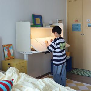 레이디가구 코튼M 파티션 모션데스크_각도조절형 1200