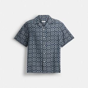 코치 시그니처 캠프 셔츠 CY559-LBL 라이트 블루