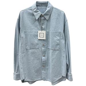 (명품) W241SH17860L 백로고 데님 셔츠 라이