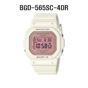 [베이비지]BGD-565SC-4DR LIC 스퀘어 전자시계 벚꽃 컨셉 컬러 캐쥬얼시계 학생시계