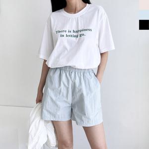 샵앤) 여성 여름 바스락 허리밴딩 반바지 WDM-WPT-KYI80134