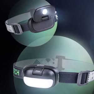 캠핑랜턴 아이스타 450루멘 충전식 트리플버젼 폴딩 헤드랜턴