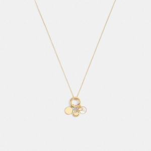 코치 코인 펜던트 목걸이 CBW27-GLD 골드