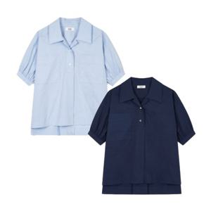 [톰보이]볼륨소매 반팔셔츠 9105221201