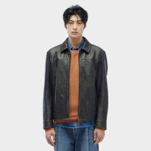[시리즈(series)]빈티지 집업 양가죽 자켓(SAUDW24011CHX)