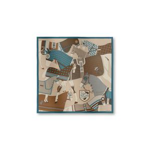 [라운지엘] 에르메스 Pour Sortir 스카프 100 H102590T 06