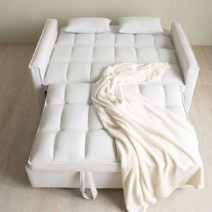 토르 2인 접이식 확장형 쇼파베드 등받이 3단계 각도조절 최대 1760mm 좌방석 확장 높은 쇼파침대 (에어레더/독일타이보 아쿠아텍스 3색)