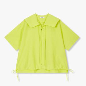 [스튜디오 톰보이]변형카라 반팔 블라우스 (9105221140)