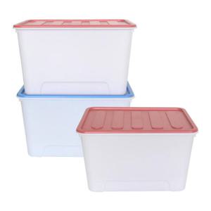 아트박스/올리오 화이트블럭 대용량 리빙박스 110L 3개