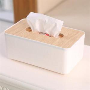 아트박스/빠띠라인 원목 사각 원형 티슈케이스
