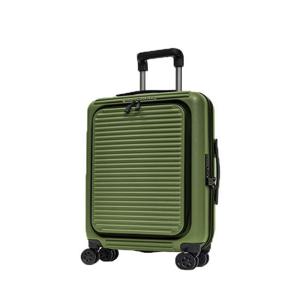 만다리나덕 TANK CASE TROLLEY CABIN W/FRONT POCKET FSV22A65 (MILITARY GREEN) 21인치 포켓