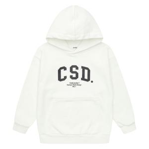 [에꼴리에][에꼴리에] 남아빅레터링 후드 티셔츠23A0441_WT