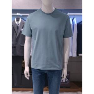 [트루젠][트루젠] 트루젠 민트 워셔블 코튼스판 라운드 반팔티셔