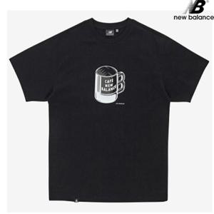[뉴발란스]뉴발란스 NBNEC29043-BK 캠핑 일러스트 반팔티 남녀공