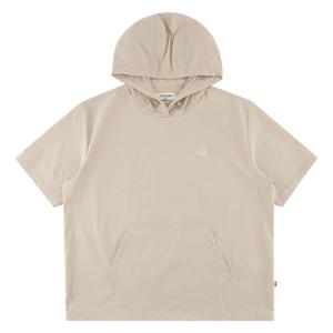 노르디스크 여성 휘게쿨 후디 반팔 티셔츠 OWM25226E2