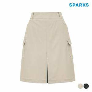 [스팍스]여성 센터핀턱 사이드포켓 스커트 큐롯 SP1LCR001