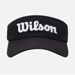 윌슨모자 JQS W241005GHV21-BLK 여성 골프 선바이저