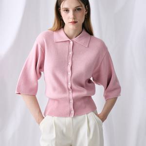 린넨울 버튼업 카라 가디건_GICD250603