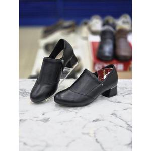 허시파피 세이브존05 여성4Cm청키힐굽부티구두 EIQ426