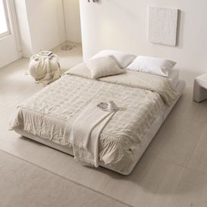 인홈 B1 무헤드 통판형 파운데이션 침대 프레임 SS 매트제외