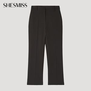 [쉬즈미스] 백 밴딩 테이퍼드 팬츠_SWWSLP32040_DW