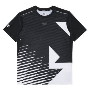 데상트 스피릿 그래픽 반팔티셔츠 SP321TTS72BLK