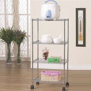 세강매탈랙12.7파이 4단450 메탈선반 진열대선반 인테리어선반 이지랙 엔틱선반 진열장 다용도선반 수납선