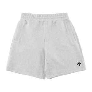 데상트 프렌치테리 5부 니트 반바지 SP323UKH71MGRY