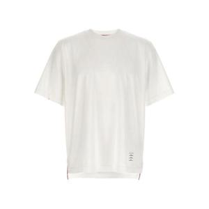 톰브라운 반팔 티셔츠 MJS288A00042100 White